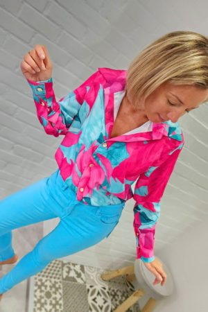 Pantalon Push up Bleu