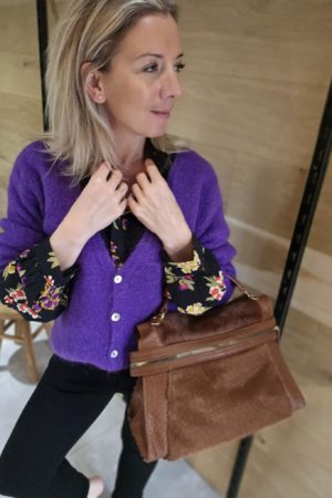 Gilet Meryl - Mauve