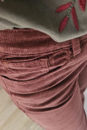 Pantalon velours - Marron