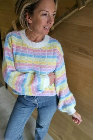 Pull multicolore