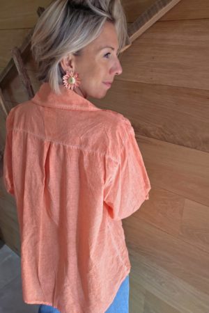 Blouse tunique Cataleïa - Orange