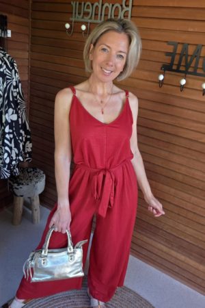 Combinaison Naomi - Rouge coquelicot