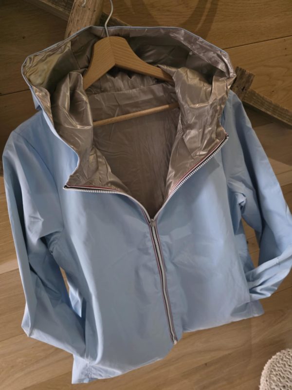 Parka réversible - Bleu clair – Image 2