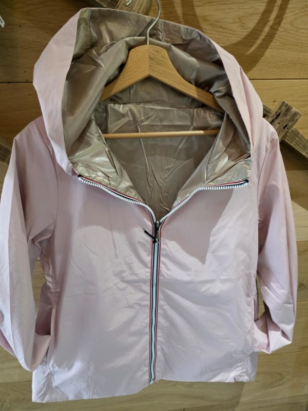 Parka réversible - Rose clair – Image 2