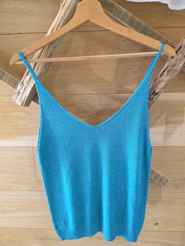 Débardeur May - Turquoise – Image 2