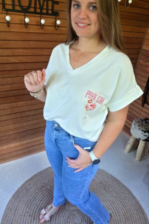 Lilie Plus - T-shirt Pink Gin