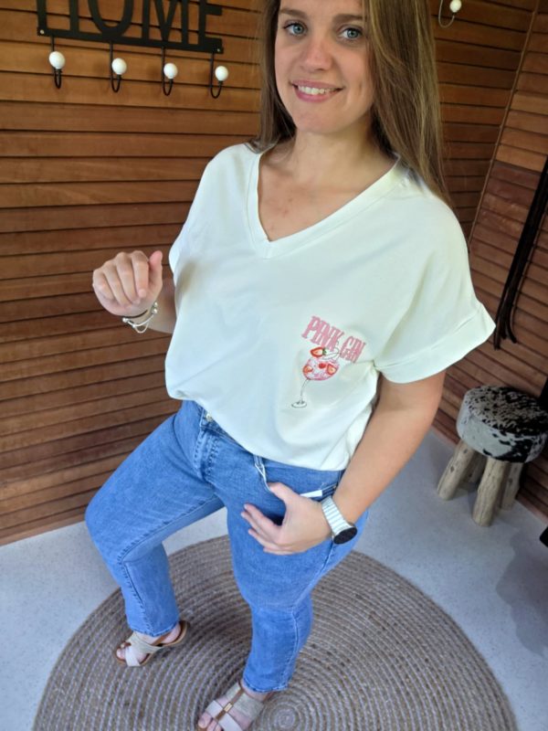 Lilie Plus - T-shirt Pink Gin – Image 3