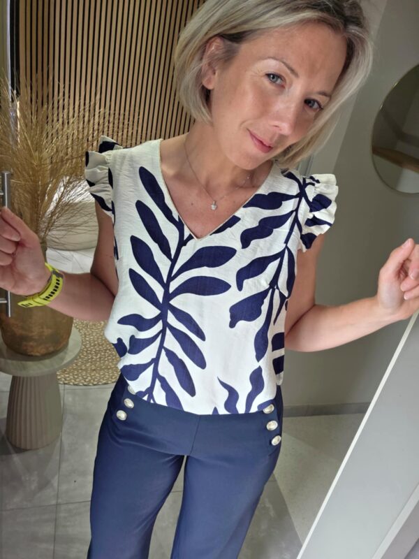 Pantalon classico - Bleu marine – Image 4