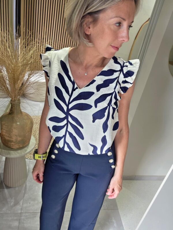 Pantalon classico - Bleu marine – Image 3