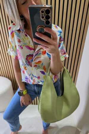 Chemisier Papaya (S à 4XL)