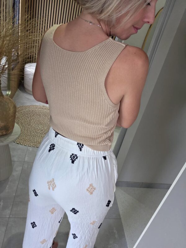 Pantalon écru Oseline – Image 5
