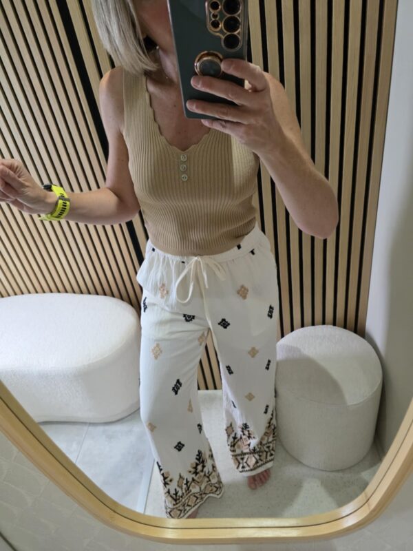 Pantalon écru Oseline – Image 3