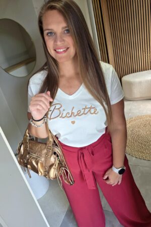 Lilie Plus - T-shirt Bichette - Blanc