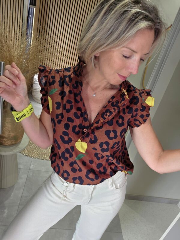 Blouse Léopard&Citrons