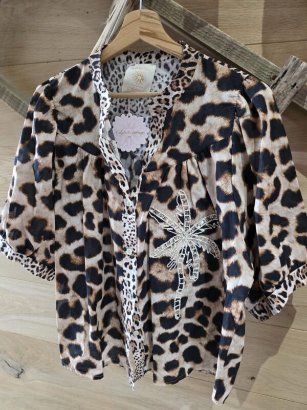 Blouse Léopard&Palmiers – Image 3