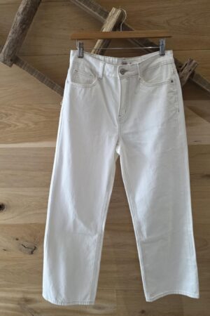 Oraije - Jeans blanc cassé - Straight Wide