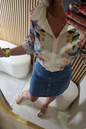 Jupe à boutons