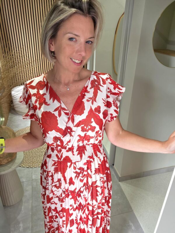 Robe fleurie Nélia – Image 3