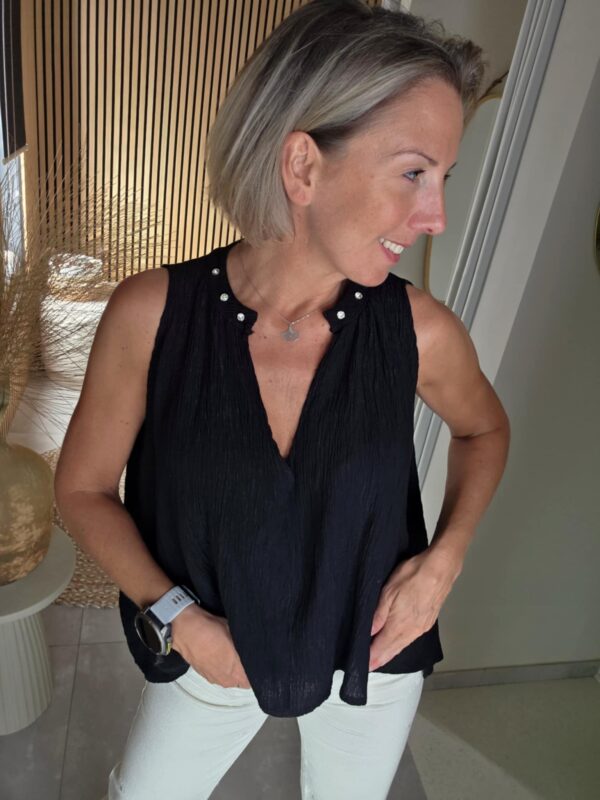 Blouse Mandie - Noir – Image 2