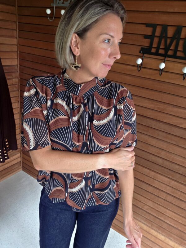 Blouse imprimée Telma – Image 3