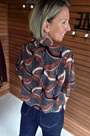 Blouse imprimée Telma