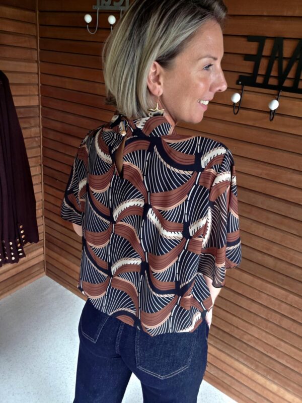 Blouse imprimée Telma – Image 2