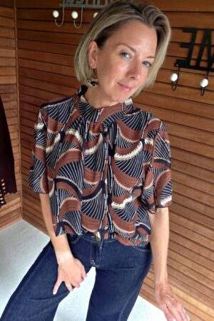 Blouse imprimée Telma
