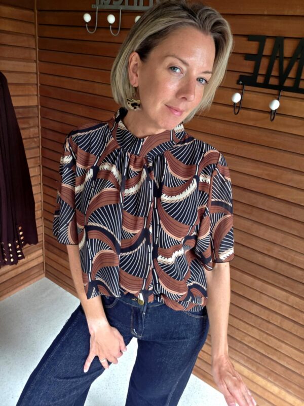 Blouse imprimée Telma