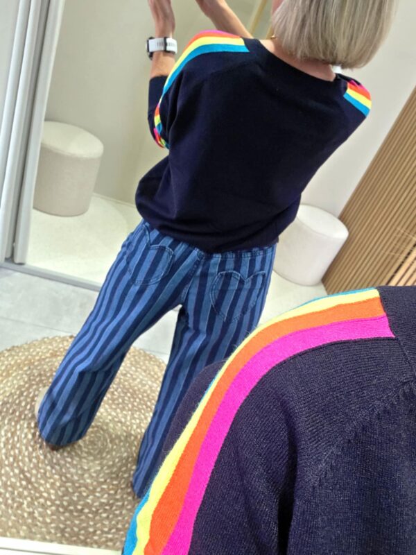 Pantalon jeans ligné – Image 5