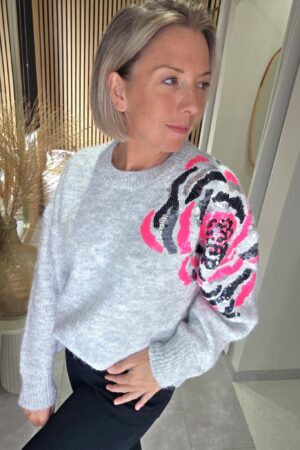 Pull Glam - Gris