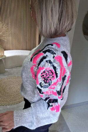 Pull Glam - Gris