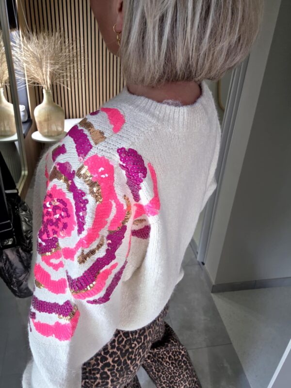 Pull Glam - Écru – Image 2