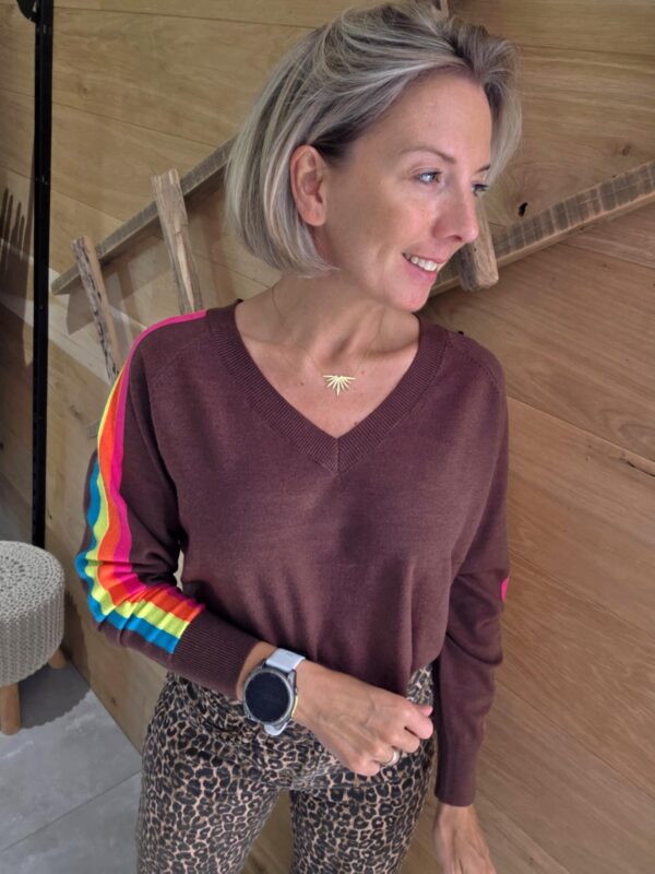 Pull Zora - Marron – Image 2