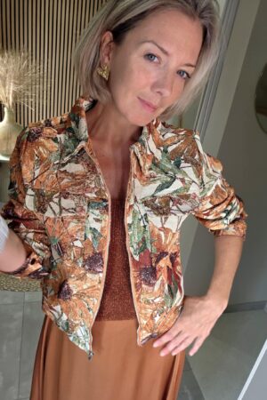 Veste imprimée Louise