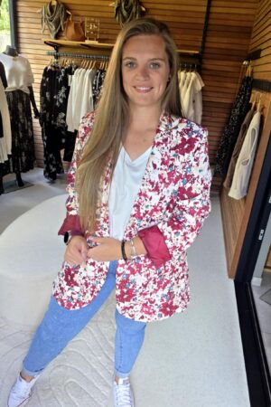 Lilie Plus - Blazer Anouk - Bordeaux