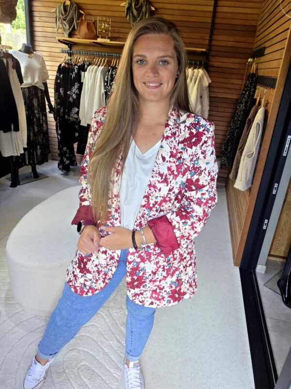 Lilie Plus - Blazer Anouk - Bordeaux