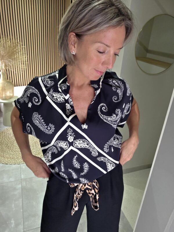 Blouse noire Seed – Image 2