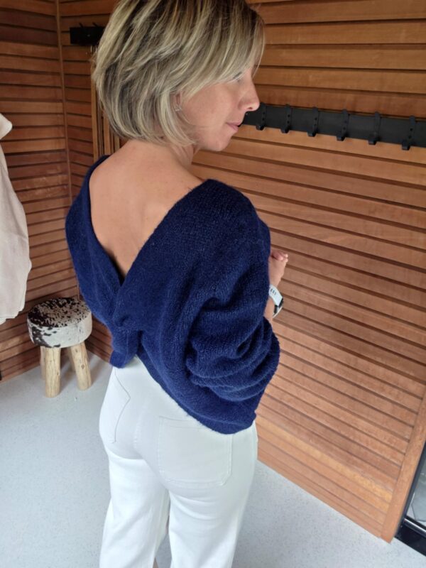 Pull Annie - Bleu marine