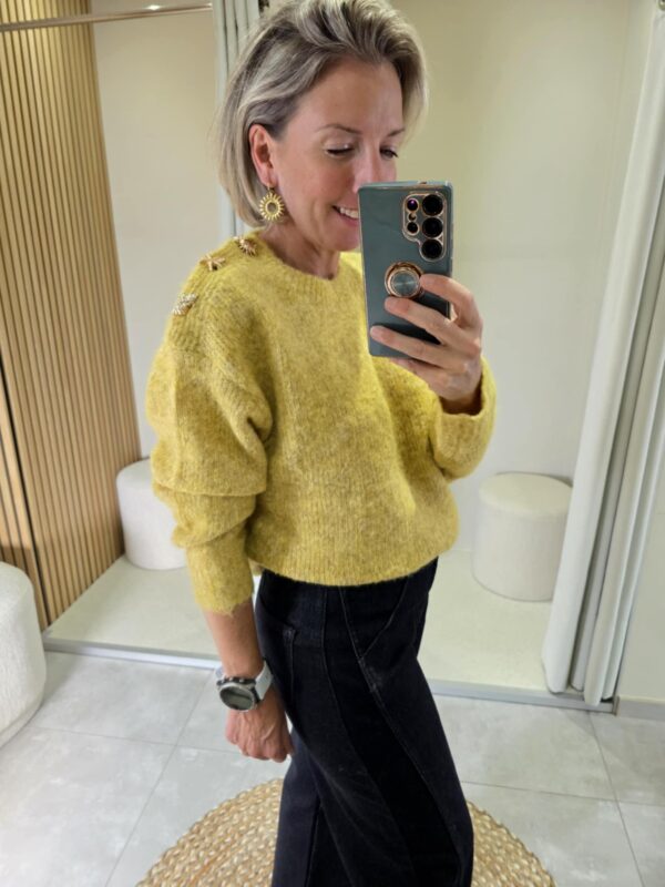 Pull Bijoux - Ocre – Image 2
