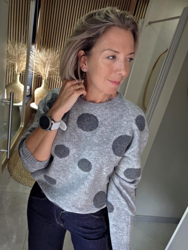 Pull Flocon - Gris