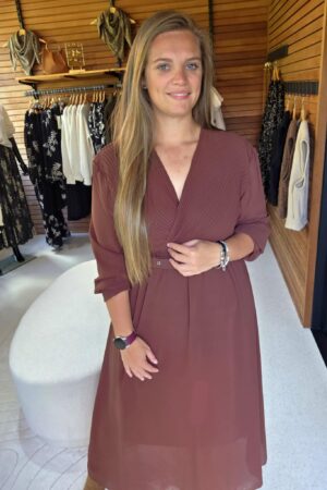 Lilie Plus - Robe Mélanie - Marron