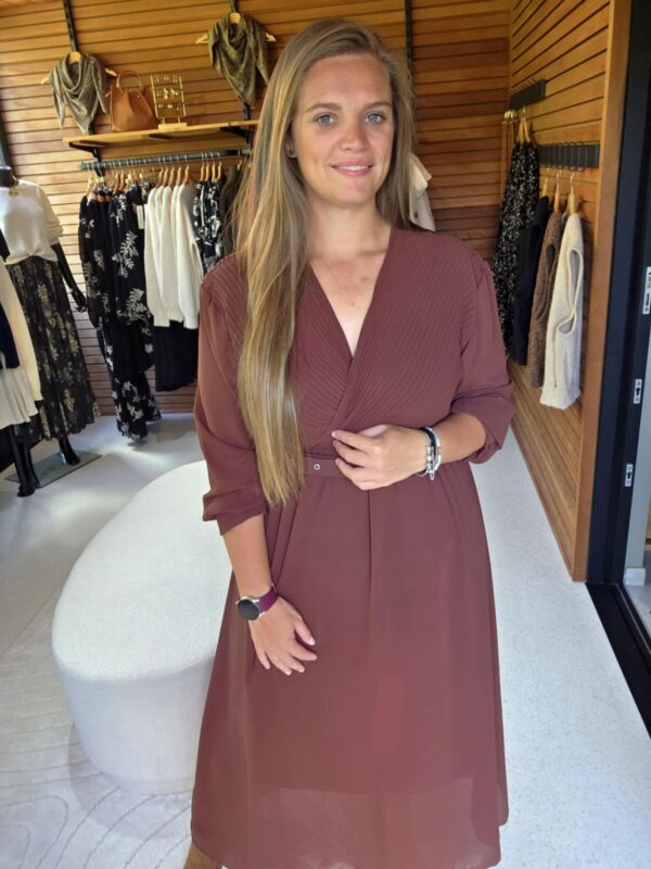 Lilie Plus - Robe Mélanie - Marron