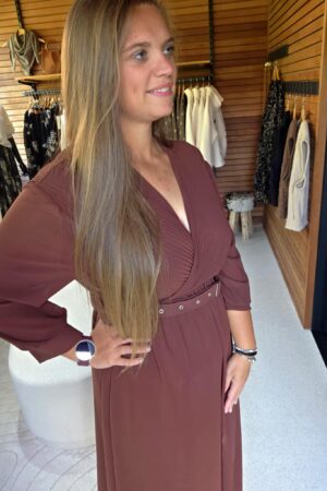 Lilie Plus - Robe Mélanie - Marron