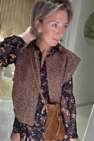 Gilet Paola - Marron