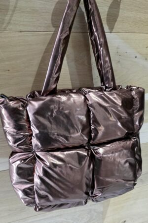 Sac matelassé - Cuivré
