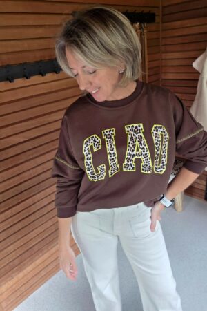 Sweat Ciao - Marron