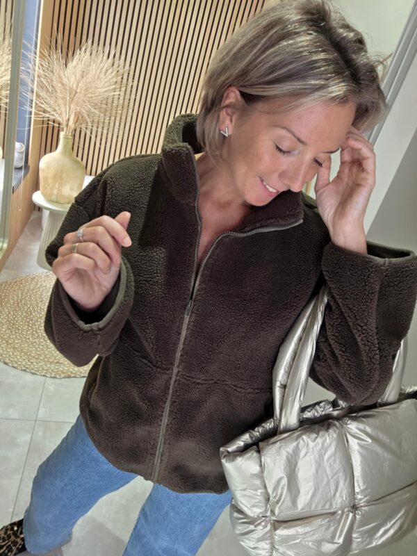 Gilet polaire - Kaki – Image 5