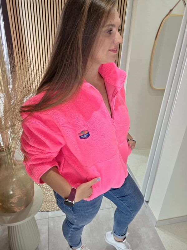 Gilet polaire - Rose Flash – Image 3