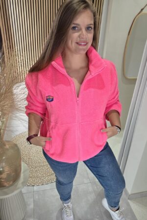 Gilet polaire - Rose Flash