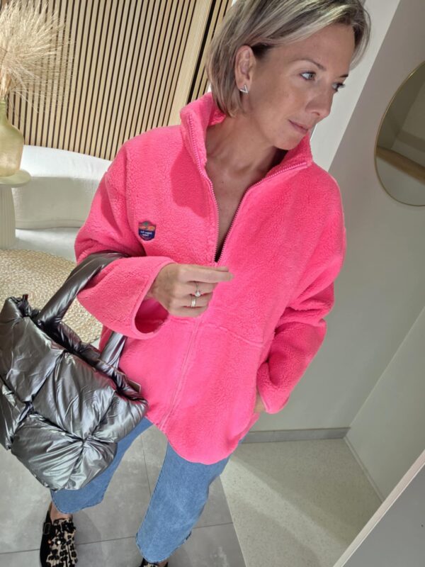 Gilet polaire - Rose Flash – Image 5
